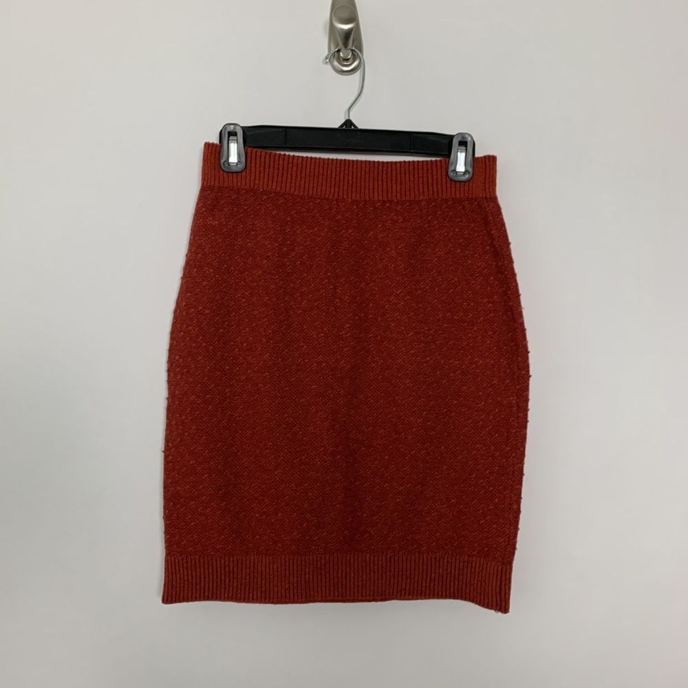 Anthro Moth Wool Blend Knitted Pencil Skirt #2776 - Picture 3 of 6